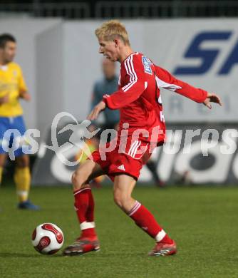 Fussball Red Zac Liga. FC Kaernten gegen FC Lustenau. Thomas Hinum (FCK). Klagenfurt, am 2.11.2007.
Foto: Kuess
---
pressefotos, pressefotografie, kuess, qs, qspictures, sport, bild, bilder, bilddatenbank