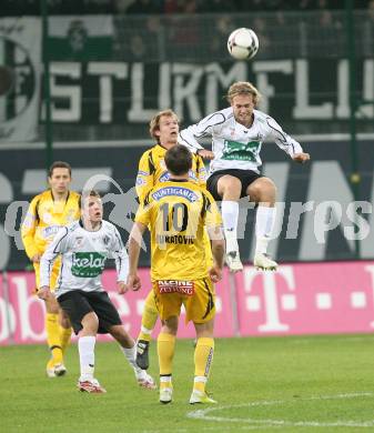 Fussball Bundesliga. T-Mobile. SK Austria Kaernten gegen SK Puntigamer Sturm Graz. Lukas Moessner (Kaernten). Klagenfurt, am 3.11.2007.
Foto: Kuess
---
pressefotos, pressefotografie, kuess, qs, qspictures, sport, bild, bilder, bilddatenbank