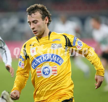 Fussball Bundesliga. T-Mobile. SK Austria Kaernten gegen SK Puntigamer Sturm Graz. Klaus Salmutter (Sturm). Klagenfurt, am 3.11.2007.
Foto: Kuess
---
pressefotos, pressefotografie, kuess, qs, qspictures, sport, bild, bilder, bilddatenbank