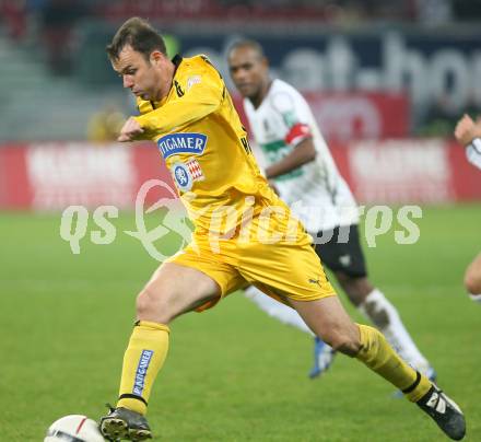 Fussball Bundesliga. T-Mobile. SK Austria Kaernten gegen SK Puntigamer Sturm Graz. Mario Haas (Sturm). Klagenfurt, am 3.11.2007.
Foto: Kuess
---
pressefotos, pressefotografie, kuess, qs, qspictures, sport, bild, bilder, bilddatenbank