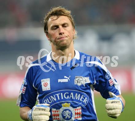 Fussball Bundesliga. T-Mobile. SK Austria Kaernten gegen SK Puntigamer Sturm Graz. Christian Gratzei (Sturm). Klagenfurt, am 3.11.2007.
Foto: Kuess
---
pressefotos, pressefotografie, kuess, qs, qspictures, sport, bild, bilder, bilddatenbank