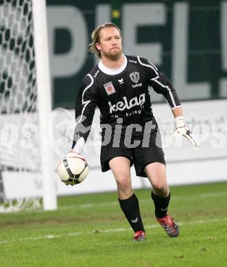 Fussball Bundesliga. T-Mobile. SK Austria Kaernten gegen SK Puntigamer Sturm Graz. Andreas Schranz (Kaernten). Klagenfurt, am 3.11.2007.
Foto: Kuess
---
pressefotos, pressefotografie, kuess, qs, qspictures, sport, bild, bilder, bilddatenbank