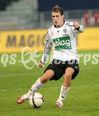 Fussball Bundesliga. T-Mobile. SK Austria Kaernten gegen SK Puntigamer Sturm Graz. Zlatko Junuzovic (Kaernten). Klagenfurt, am 3.11.2007.
Foto: Kuess
---
pressefotos, pressefotografie, kuess, qs, qspictures, sport, bild, bilder, bilddatenbank