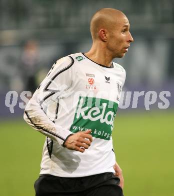 Fussball Bundesliga. T-Mobile. SK Austria Kaernten gegen SK Puntigamer Sturm Graz. Patrick Wolf (Kaernten). Klagenfurt, am 3.11.2007.
Foto: Kuess
---
pressefotos, pressefotografie, kuess, qs, qspictures, sport, bild, bilder, bilddatenbank