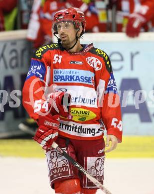 EBEL Erste Bank Eishockey Bundesliga. KAC gegen HK Acroni Jesenice. Andrew Schneider (KAC). Klagenfurt, am 4.11.2007.
Foto: Kuess
---
pressefotos, pressefotografie, kuess, qs, qspictures, sport, bild, bilder, bilddatenbank