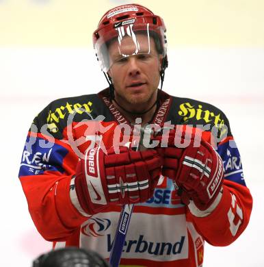 Erste Bank Eishockey Bundesliga. VSV gegen KAC. Jeremy Rebek (KAC). Villach, am 28.10.2007.
Foto: Kuess
---
pressefotos, pressefotografie, kuess, qs, qspictures, sport, bild, bilder, bilddatenbank