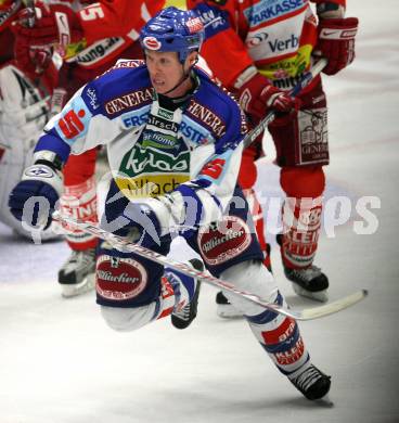 Erste Bank Eishockey Bundesliga. VSV gegen KAC. Mike Stewart (VSV). Villach, am 28.10.2007.
Foto: Kuess
---
pressefotos, pressefotografie, kuess, qs, qspictures, sport, bild, bilder, bilddatenbank