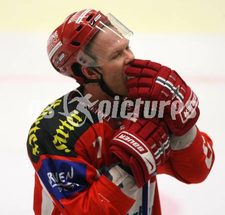 Erste Bank Eishockey Bundesliga. VSV gegen KAC. Jeremy Rebek (KAC). Villach, am 28.10.2007.
Foto: Kuess
---
pressefotos, pressefotografie, kuess, qs, qspictures, sport, bild, bilder, bilddatenbank