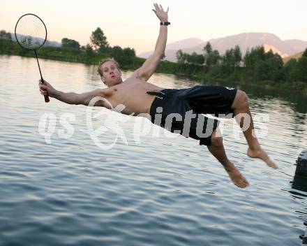 Badminton. ASKOE Kelag Kaernten. Kalender. Michael Trojan. St. Johann, 15. 7. 2007.
Foto. Kuess
---
pressefotos, pressefotografie, kuess, qs, qspictures, sport, bild, bilder, bilddatenbank