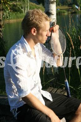 Badminton. ASKOE Kelag Kaernten. Kalender. Michael Trojan. St. Johann, 15. 7. 2007.
Foto. Kuess
---
pressefotos, pressefotografie, kuess, qs, qspictures, sport, bild, bilder, bilddatenbank