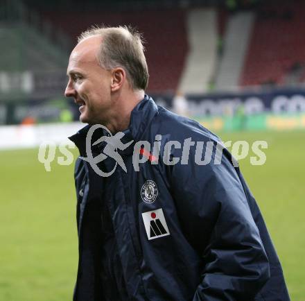 Fussball Bundesliga. T-Mobile. SK Austria Kaernten gegen FK Austria Wien. Trainer Georg Zellhofer (Wien). Klagenfurt, am 11.11.2007.
Foto: Kuess
---
pressefotos, pressefotografie, kuess, qs, qspictures, sport, bild, bilder, bilddatenbank