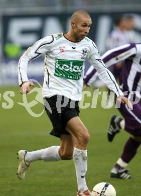 Fussball Bundesliga. T-Mobile. SK Austria Kaernten gegen FK Austria Wien. Patrick Wolf (Kaernten). Klagenfurt, am 11.11.2007.
Foto: Kuess
---
pressefotos, pressefotografie, kuess, qs, qspictures, sport, bild, bilder, bilddatenbank