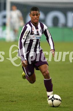 Fussball Bundesliga. T-Mobile. SK Austria Kaernten gegen FK Austria Wien. Rubin Rafael Okotie (Wien). Klagenfurt, am 11.11.2007.
Foto: Kuess
---
pressefotos, pressefotografie, kuess, qs, qspictures, sport, bild, bilder, bilddatenbank