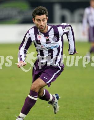 Fussball Bundesliga. T-Mobile. SK Austria Kaernten gegen FK Austria Wien. Yueksel Sariyar (Wien). Klagenfurt, am 11.11.2007.
Foto: Kuess
---
pressefotos, pressefotografie, kuess, qs, qspictures, sport, bild, bilder, bilddatenbank