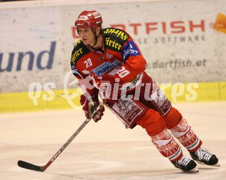 EBEL. Erste Bank Eishockey Bundesliga. KAC gegen VSV. Mike Craig (KAC). Dartfish. Klagenfurt, am 11.11.2007.
Foto: Kuess
---
pressefotos, pressefotografie, kuess, qs, qspictures, sport, bild, bilder, bilddatenbank