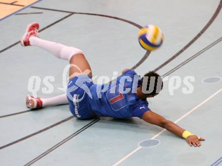 Volleyball MEVZA. ATSC Wildcats gegen HIT Nova Gorica (Slowenien). Tasha Sherline Holness (Wildcats). Klagenfurt, am 14.11.2007.
Foto: Kuess
---
pressefotos, pressefotografie, kuess, qs, qspictures, sport, bild, bilder, bilddatenbank