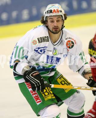 EBEL. Erste Bank Eishockey Bundesliga. KAC gegen Olympia Laibach. Brendan Yarema (Laibach). Klagenfurt, am 15.11.2007.
Foto: Kuess
---
pressefotos, pressefotografie, kuess, qs, qspictures, sport, bild, bilder, bilddatenbank