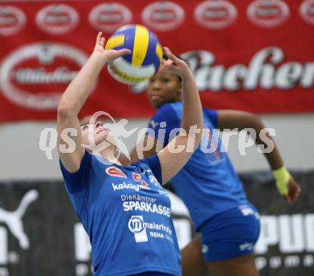 Volleyball MEVZA. ATSC Wildcats gegen HIT Nova Gorica (Slowenien). Maja Praeprost, Tasha Sherline Holness (Wildcats). Klagenfurt, am 14.11.2007.
Foto: Kuess
---
pressefotos, pressefotografie, kuess, qs, qspictures, sport, bild, bilder, bilddatenbank