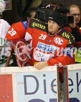 EBEL. Erste Bank Eishockey Bundesliga. KAC gegen Olympia Laibach. Andrew Verner (KAC). Klagenfurt, am 15.11.2007.
Foto: Kuess
---
pressefotos, pressefotografie, kuess, qs, qspictures, sport, bild, bilder, bilddatenbank