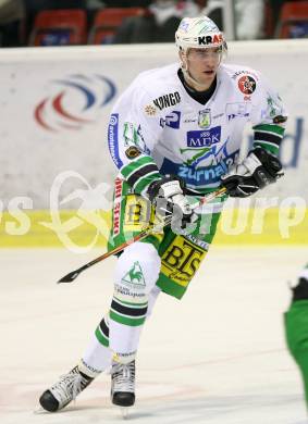 EBEL. Erste Bank Eishockey Bundesliga. KAC gegen Olympia Laibach. Gregor Slak (Laibach). Klagenfurt, am 15.11.2007.
Foto: Kuess
---
pressefotos, pressefotografie, kuess, qs, qspictures, sport, bild, bilder, bilddatenbank