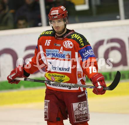 EBEL. Erste Bank Eishockey Bundesliga. KAC gegen Olympia Laibach. Philippe Horsky (KAC). Klagenfurt, am 15.11.2007.
Foto: Kuess
---
pressefotos, pressefotografie, kuess, qs, qspictures, sport, bild, bilder, bilddatenbank