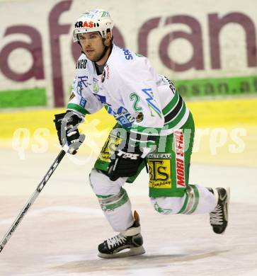 EBEL. Erste Bank Eishockey Bundesliga. KAC gegen Olympia Laibach.  Kevin Mitchell (Laibach). Klagenfurt, am 15.11.2007.
Foto: Kuess
---
pressefotos, pressefotografie, kuess, qs, qspictures, sport, bild, bilder, bilddatenbank