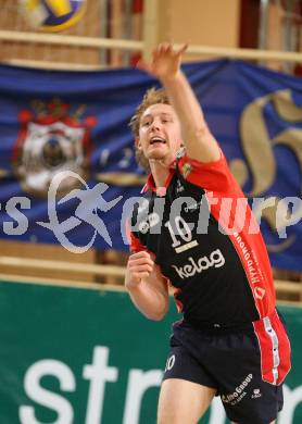 Volleyball Bundesliga. Hypo VBK Klagenfurt gegen SVS Sokol. Alexander Shane (Hypo VBK). Klagenfurt, am 17.11.2007.
Foto: Kuess
---
pressefotos, pressefotografie, kuess, qs, qspictures, sport, bild, bilder, bilddatenbank