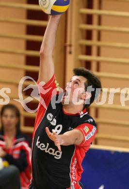 Volleyball Bundesliga. Hypo VBK Klagenfurt gegen SVS Sokol. Peter Vanik (Hypo VBK). Klagenfurt, am 17.11.2007.
Foto: Kuess
---
pressefotos, pressefotografie, kuess, qs, qspictures, sport, bild, bilder, bilddatenbank