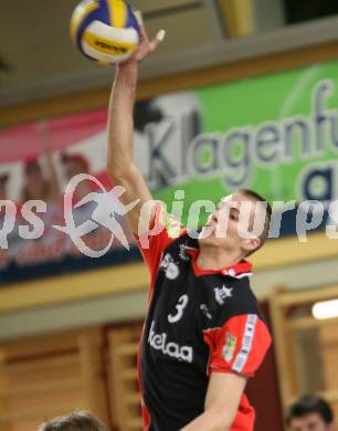 Volleyball Bundesliga. Hypo VBK Klagenfurt gegen SVS Sokol. Martin Vokal (Hypo VBK). Klagenfurt, am 17.11.2007.
Foto: Kuess
---
pressefotos, pressefotografie, kuess, qs, qspictures, sport, bild, bilder, bilddatenbank