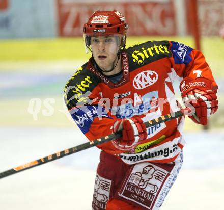 EBEL. Eishockey Bundesliga. KAC gegen HK Acroni Jesenice. Herbert Ratz (KAC). Klagenfurt, am 23.11.2007.
Foto: Kuess
---
pressefotos, pressefotografie, kuess, qs, qspictures, sport, bild, bilder, bilddatenbank