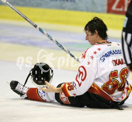 EBEL. Eishockey Bundesliga. KAC gegen HK Acroni Jesenice. Derek Bekar (Jesenice). Klagenfurt, am 23.11.2007.
Foto: Kuess
---
pressefotos, pressefotografie, kuess, qs, qspictures, sport, bild, bilder, bilddatenbank