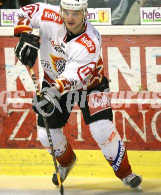 EBEL. Eishockey Bundesliga. KAC gegen HK Acroni Jesenice. Miha Rebolj (Jesenice). Klagenfurt, am 23.11.2007.
Foto: Kuess
---
pressefotos, pressefotografie, kuess, qs, qspictures, sport, bild, bilder, bilddatenbank