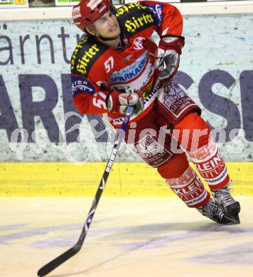 EBEL. Eishockey Bundesliga. KAC gegen HK Acroni Jesenice. Franz Wilfan (KAC). Klagenfurt, am 23.11.2007.
Foto: Kuess
---
pressefotos, pressefotografie, kuess, qs, qspictures, sport, bild, bilder, bilddatenbank