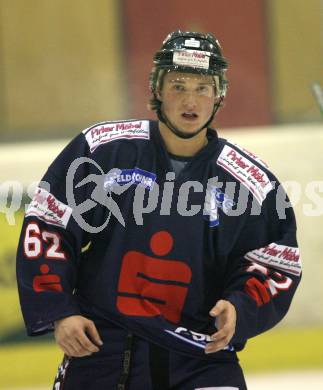 Eishockey Oberliga. Tarco Woelfe gegen ESC Steindorf. Jurica Bednjanec (Steindorf). Klagenfurt, am 24.11.2007.
Foto: Kuess 
---
pressefotos, pressefotografie, kuess, qs, qspictures, sport, bild, bilder, bilddatenbank