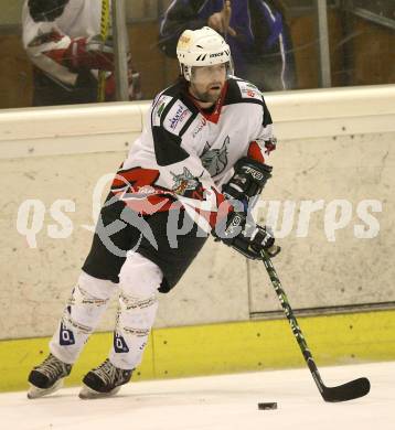 Eishockey Oberliga. Tarco Woelfe gegen ESC Steindorf. Andreas Moschik (Tarco). Klagenfurt, am 24.11.2007.
Foto: Kuess 
---
pressefotos, pressefotografie, kuess, qs, qspictures, sport, bild, bilder, bilddatenbank