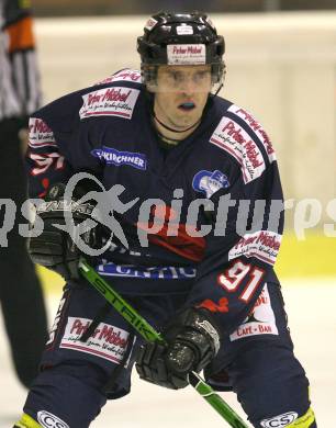 Eishockey Oberliga. Tarco Woelfe gegen ESC Steindorf. Markus Melcher (Steindorf). Klagenfurt, am 24.11.2007.
Foto: Kuess 
---
pressefotos, pressefotografie, kuess, qs, qspictures, sport, bild, bilder, bilddatenbank