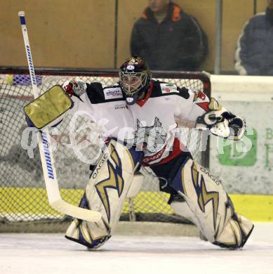 Eishockey Oberliga. Tarco Woelfe gegen ESC Steindorf. Thomas Valtiner (Tarco). Klagenfurt, am 24.11.2007.
Foto: Kuess 
---
pressefotos, pressefotografie, kuess, qs, qspictures, sport, bild, bilder, bilddatenbank