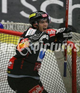 EBEL. Eishockey Bundesliga. VSV gegen Vienna Capitals. Torjubel David Rodman (Caps). Villach, am 25.11.2007.
Foto: Kuess 
---
pressefotos, pressefotografie, kuess, qs, qspictures, sport, bild, bilder, bilddatenbank