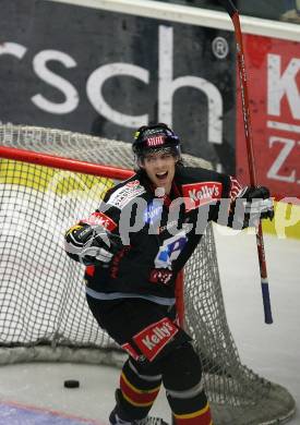 EBEL. Eishockey Bundesliga. VSV gegen Vienna Capitals. Torjubel David Rodman (Caps). Villach, am 25.11.2007.
Foto: Kuess 
---
pressefotos, pressefotografie, kuess, qs, qspictures, sport, bild, bilder, bilddatenbank