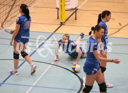 Volleyball CEV Cup. ATSC Wildcats gegen Zeiler Koeniz (Schweiz). Maja Praeprost, Katharina Grafenauer, Mojca Dolinar, Paty Krenc (Wildcats). Klagenfurt, am 1.12.2007.
Foto: Kuess
---
pressefotos, pressefotografie, kuess, qs, qspictures, sport, bild, bilder, bilddatenbank