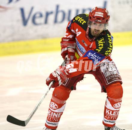 EBEL. Erste Bank Eishockey Bundesliga. KAC gegen EHC Graz 99ers. Andrew Schneider (KAC). Klagenfurt, am 2.12.2007.
Foto: Kuess
---
pressefotos, pressefotografie, kuess, qs, qspictures, sport, bild, bilder, bilddatenbank