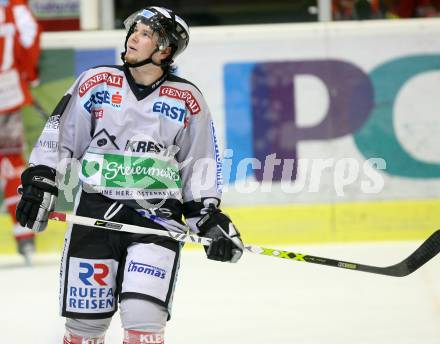 EBEL. Erste Bank Eishockey Bundesliga. KAC gegen EHC Graz 99ers. Rob Hisey (Graz). Klagenfurt, am 2.12.2007.
Foto: Kuess
---
pressefotos, pressefotografie, kuess, qs, qspictures, sport, bild, bilder, bilddatenbank