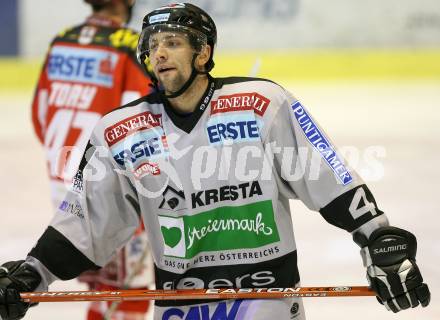 EBEL. Erste Bank Eishockey Bundesliga. KAC gegen EHC Graz 99ers. Michael Stuart (Graz). Klagenfurt, am 2.12.2007.
Foto: Kuess
---
pressefotos, pressefotografie, kuess, qs, qspictures, sport, bild, bilder, bilddatenbank