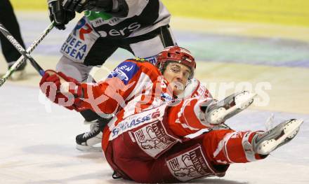 EBEL. Erste Bank Eishockey Bundesliga. KAC gegen EHC Graz 99ers. David Schuller (KAC). Klagenfurt, am 2.12.2007.
Foto: Kuess
---
pressefotos, pressefotografie, kuess, qs, qspictures, sport, bild, bilder, bilddatenbank