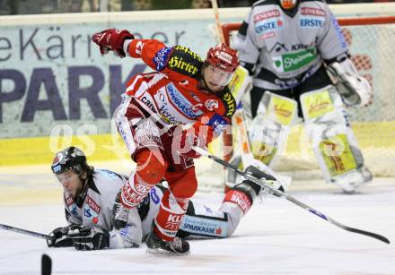 EBEL. Erste Bank Eishockey Bundesliga. KAC gegen EHC Graz 99ers. Jeremy Rebek (KAC). Klagenfurt, am 2.12.2007.
Foto: Kuess
---
pressefotos, pressefotografie, kuess, qs, qspictures, sport, bild, bilder, bilddatenbank