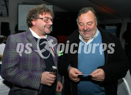 Schi Alpin. 100 Jahr Feier Landesschiverband Kaernten. Eberhard,  Werner Grissmann. Bad Kleinkirchheim, am 7.12.2007.
Foto: Kuess
---
pressefotos, pressefotografie, kuess, qs, qspictures, sport, bild, bilder, bilddatenbank