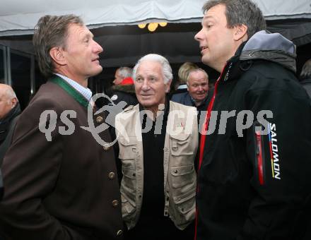 Schi Alpin. 100 Jahr Feier Landesschiverband Kaernten. Franz Klammer, Fritz Strobl. Bad Kleinkirchheim, am 7.12.2007.
Foto: Kuess
---
pressefotos, pressefotografie, kuess, qs, qspictures, sport, bild, bilder, bilddatenbank