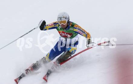 Schi Alpin Weltcup Slalom. Markus Larsson (SWE). Bad Kleinkirchheim, am 9.12.2007.
Foto: Kuess
---
pressefotos, pressefotografie, kuess, qs, qspictures, sport, bild, bilder, bilddatenbank