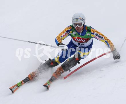 Schi Alpin Weltcup Slalom. Matthias Hargin (SWE). Bad Kleinkirchheim, am 9.12.2007.
Foto: Kuess
---
pressefotos, pressefotografie, kuess, qs, qspictures, sport, bild, bilder, bilddatenbank