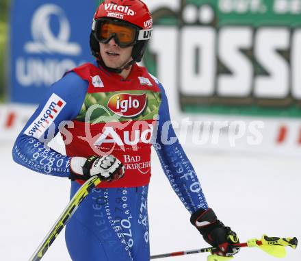 Schi Alpin Weltcup Slalom. Marc Gini (SUI). Bad Kleinkirchheim, am 9.12.2007.
Foto: Kuess
---
pressefotos, pressefotografie, kuess, qs, qspictures, sport, bild, bilder, bilddatenbank